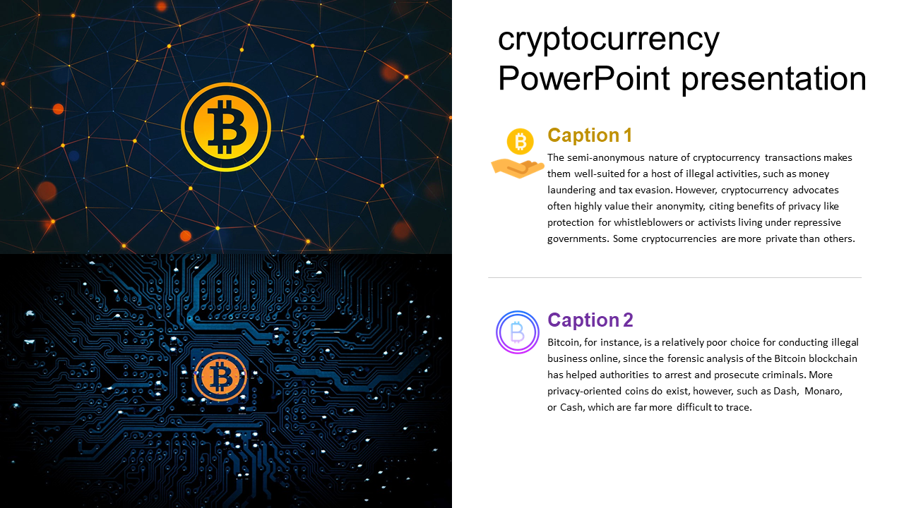 powerpoint presentation about cryptocurrency